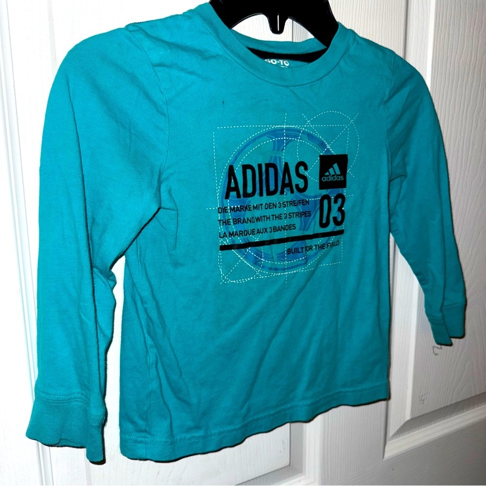 3T Adidas Long Sleeve Top - Picture 2 of 5